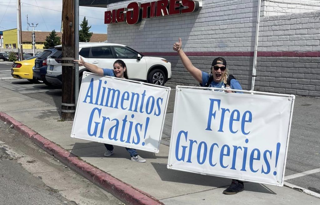 free groceries reno